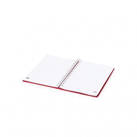 Cahier à anneaux A5 avec couverture rigide