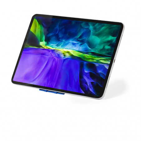 Support de mobile et tablette pour table avec miroir