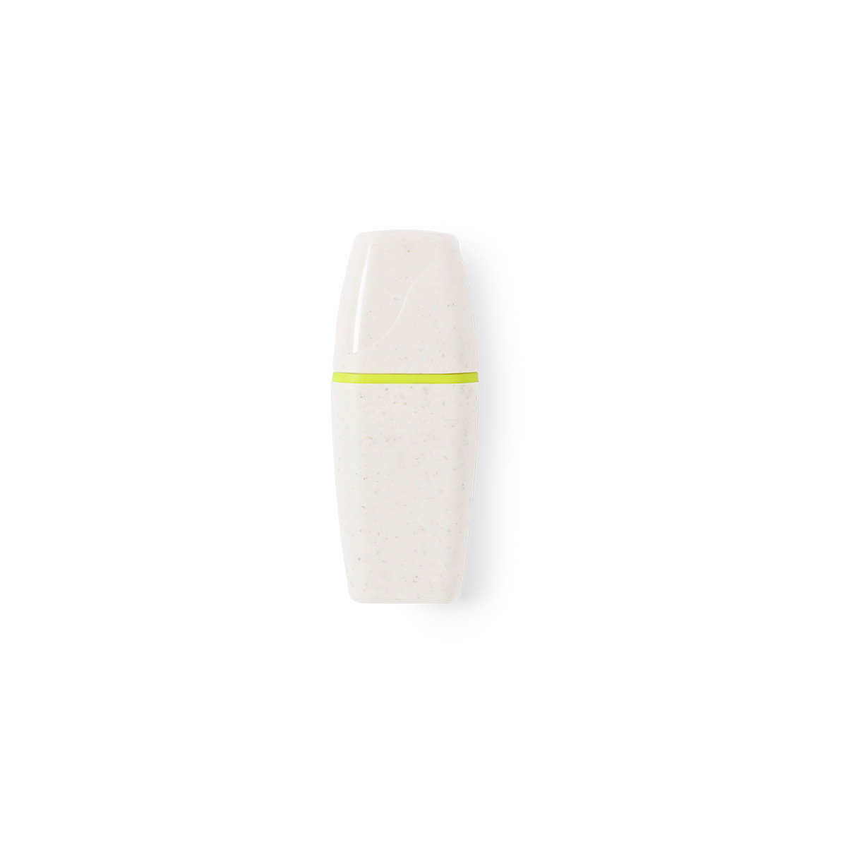 Marqueur fluorescent avec encre jaune