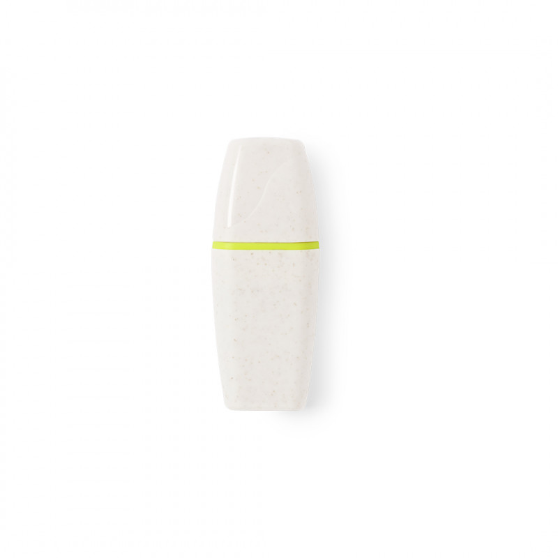Marqueur fluorescent avec encre jaune