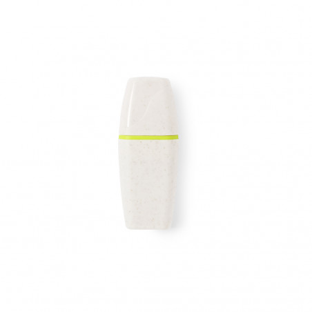 Marqueur fluorescent avec encre jaune