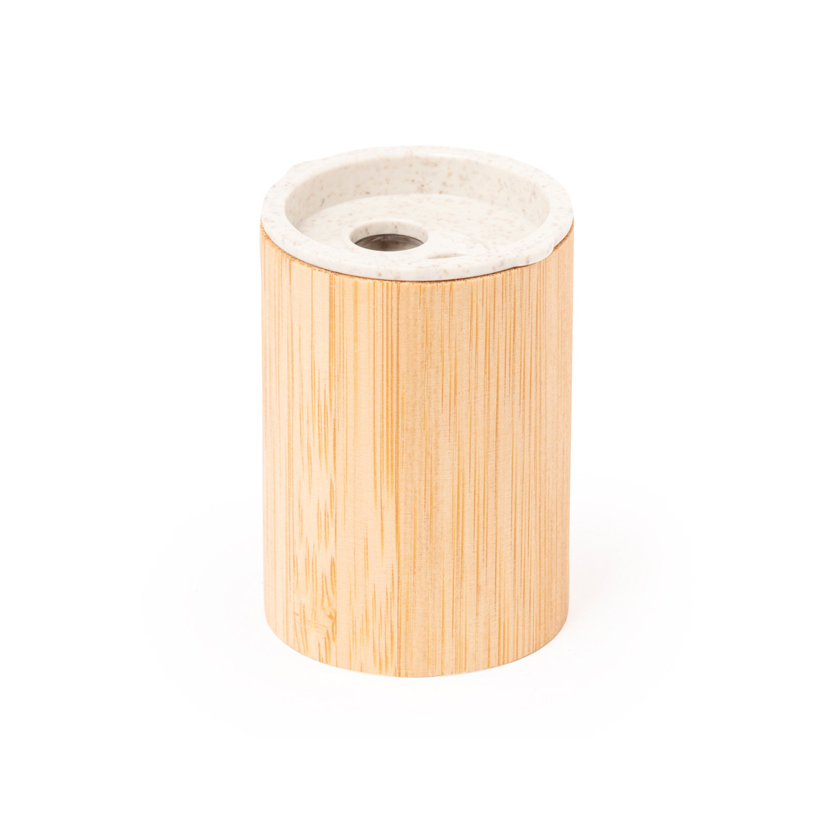 Taille-crayons double cylindrique éco avec conteneur pour matériel de bureau ou scolaire
