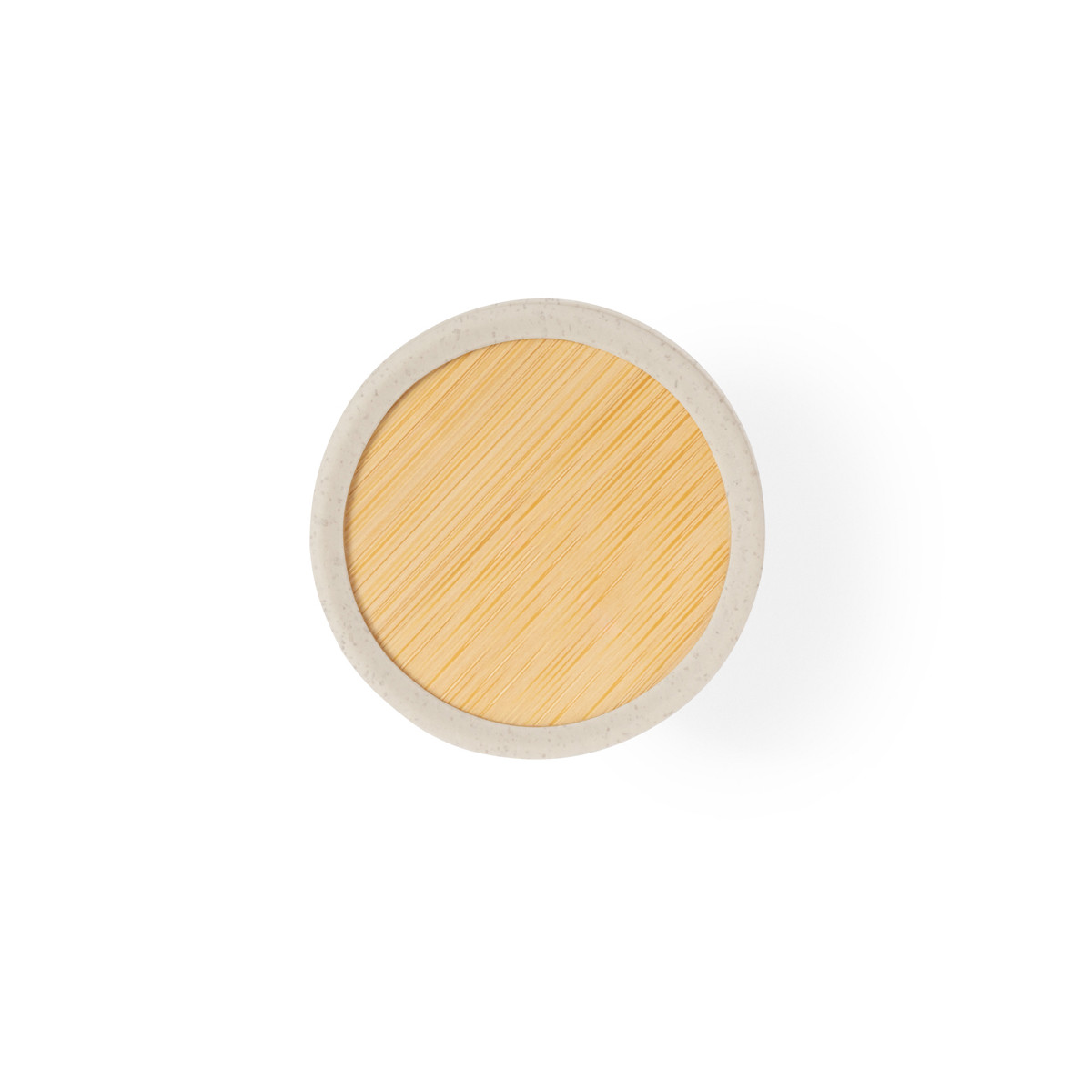 Désodorisant pour véhicule en bambou et silicone parfum citron