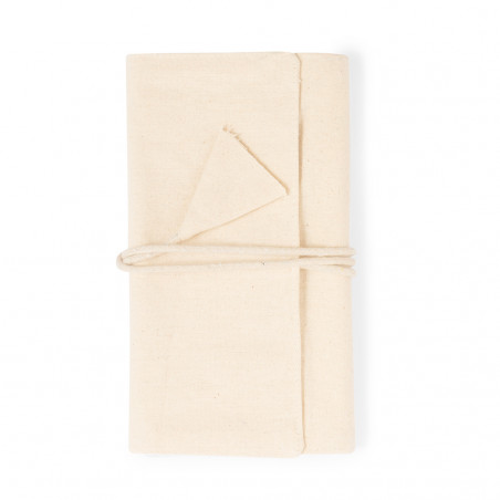Boîte à bijoux pliable en coton pour voyager