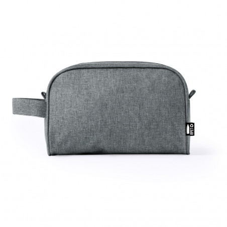 Trousse avec poignée et fermeture éclair, couleurs neutres au choix
