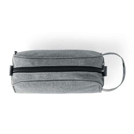 Trousse avec poignée et fermeture éclair, couleurs neutres au choix