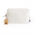 Nécessaire en coton 100% Fairtrade avec des détails en jute