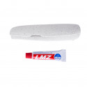 Brosse à dents pliable avec mini dentifrice portable pour voyage