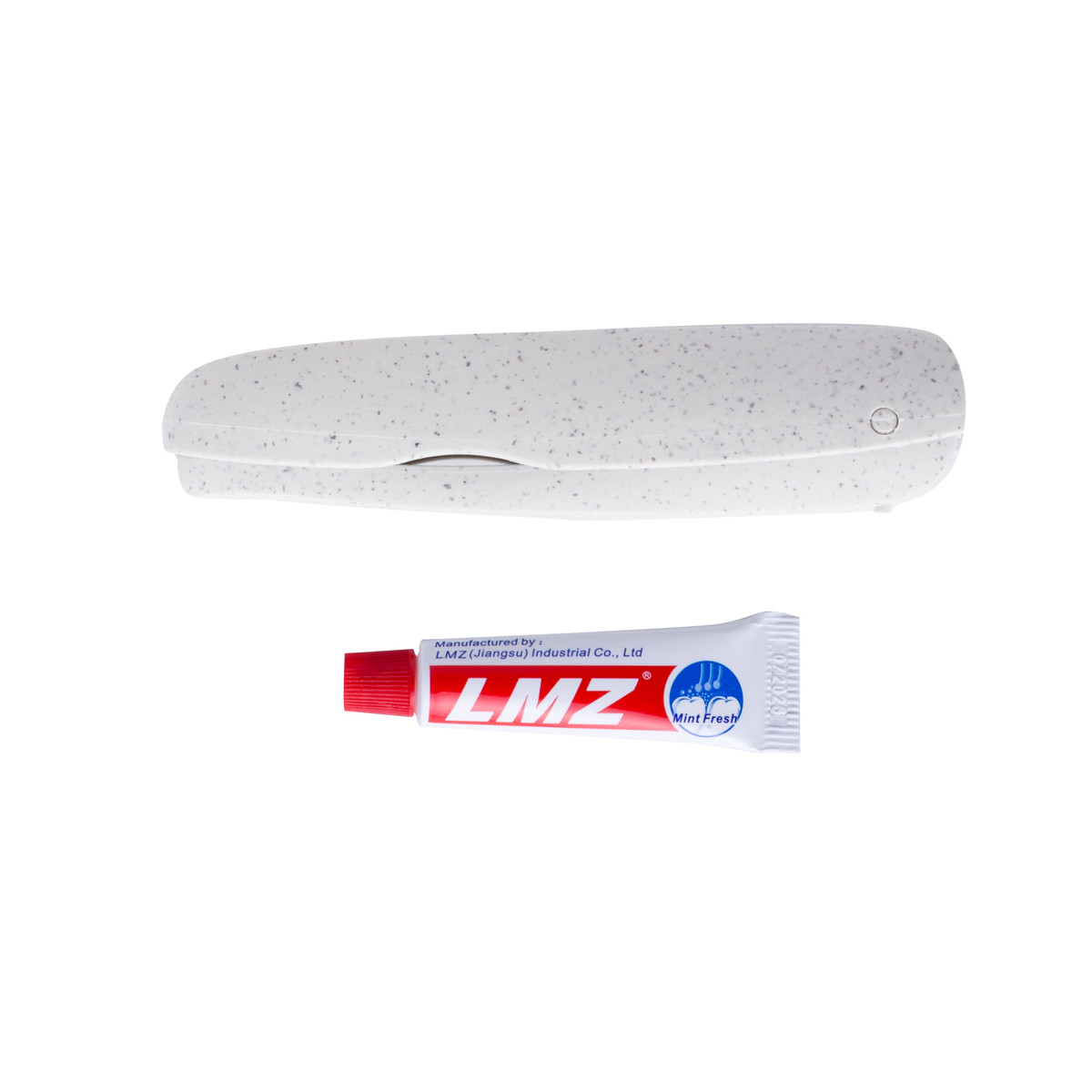 Brosse à dents pliable avec mini dentifrice portable pour voyage
