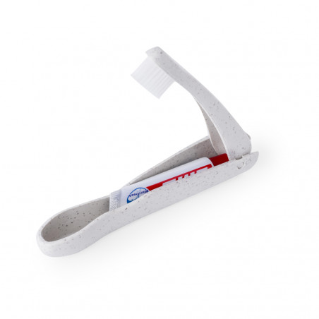 Brosse à dents pliable avec mini dentifrice portable pour voyage