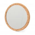 Miroir à offrir fabriqué en liège