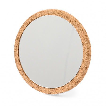 Miroir à offrir fabriqué en liège