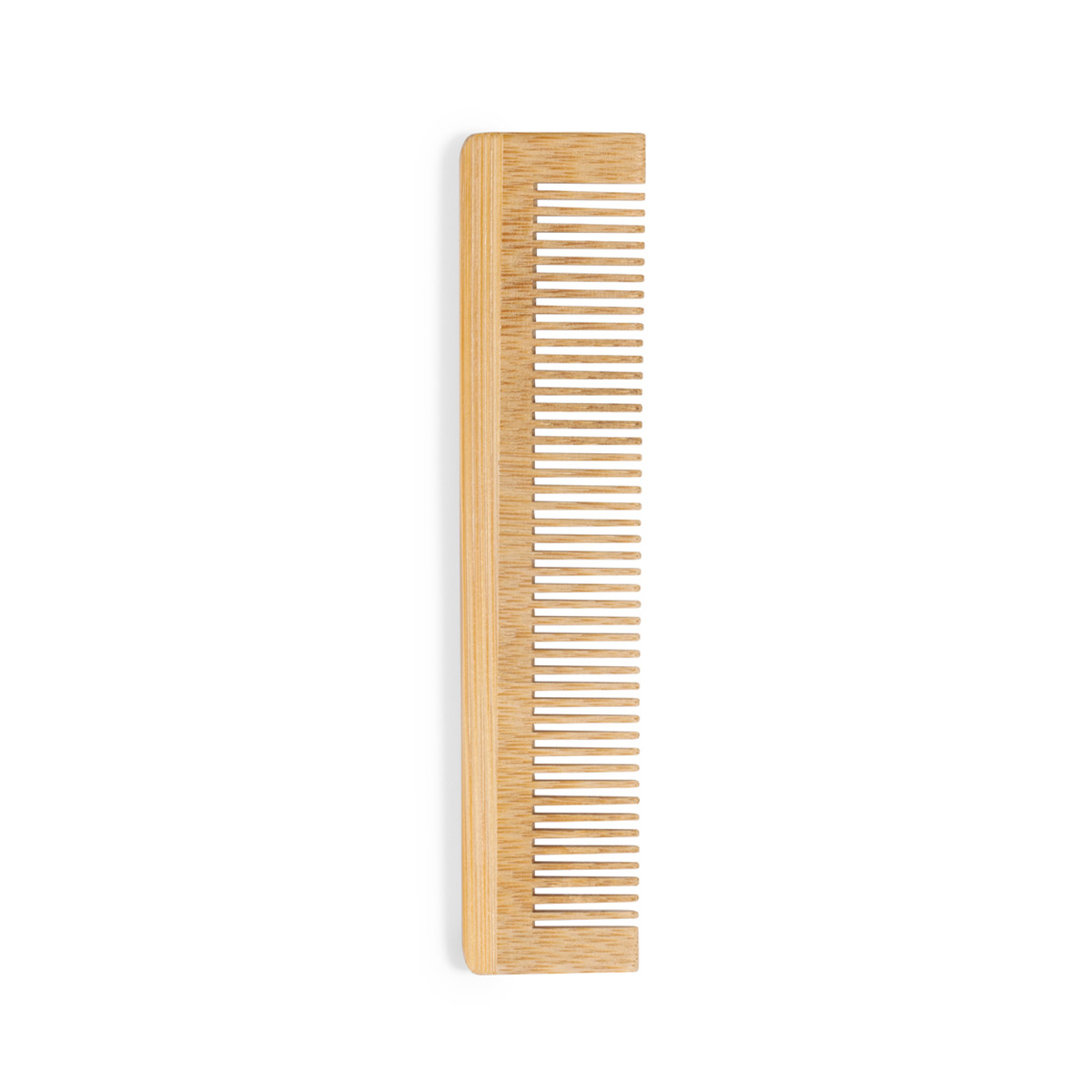 Peigne plat en bambou