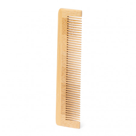 Peigne plat en bambou