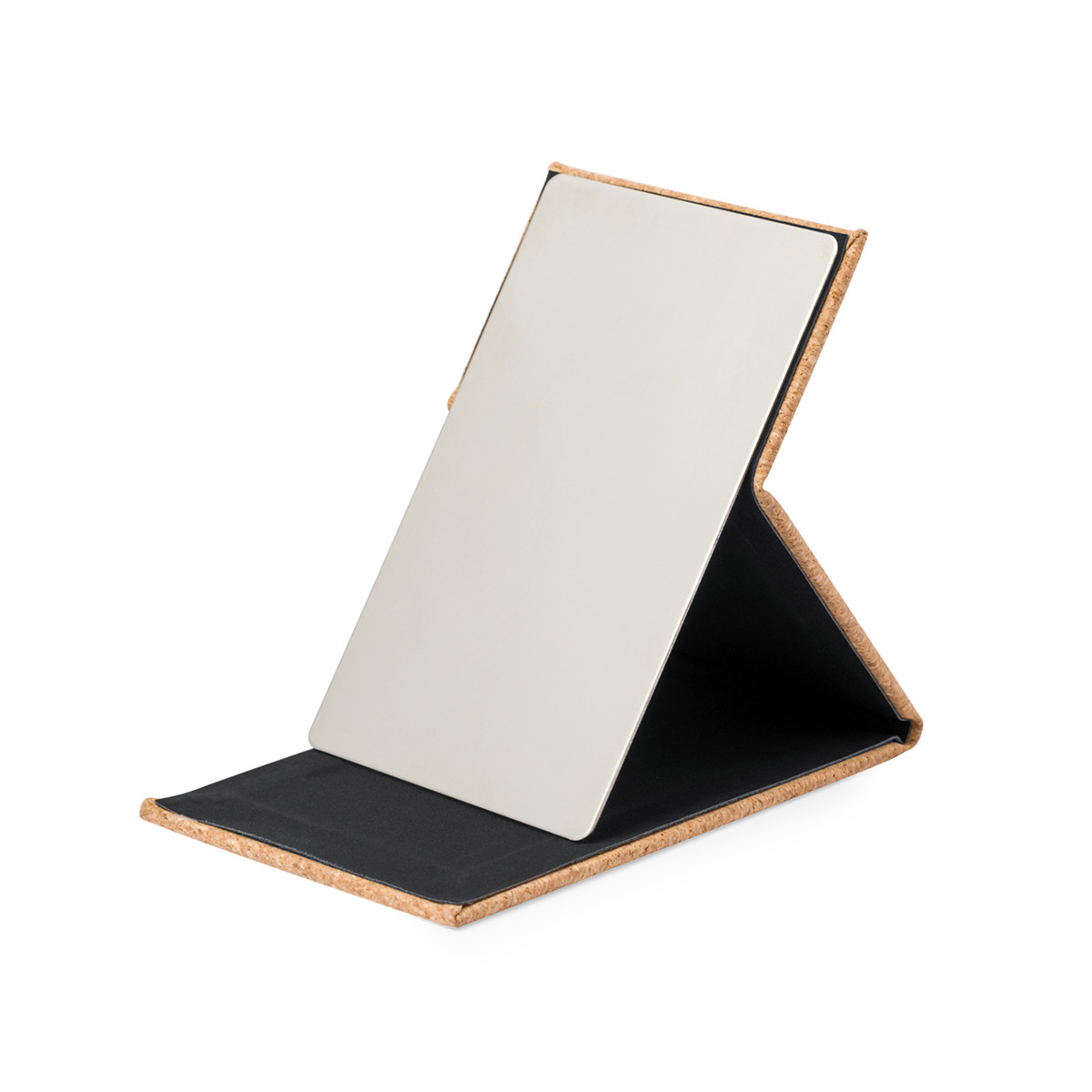 Miroir en liège pliable portable en cadeau