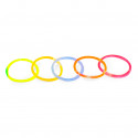 Bracelets fluorescents de néon de différentes couleurs pour les fêtes et animations