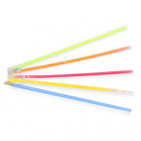 Bracelets fluorescents de néon de différentes couleurs pour les fêtes et animations