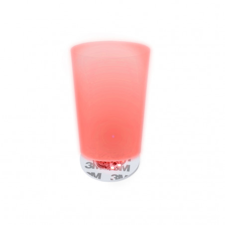 Sous-verre adhésif avec 6 lumières LED pour éclairer les boissons
