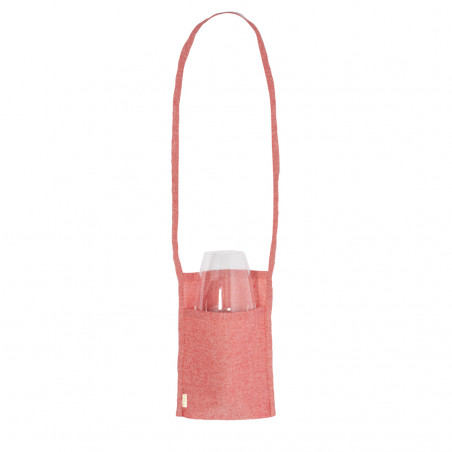 Sac à dos en coton avec poignet