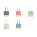 Sac fabriqué en coton de couleurs naturelles