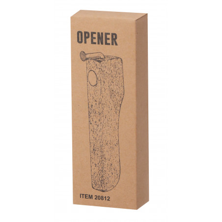 Ouvre-bouteille design industriel avec clou à offrir