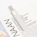 Règle marque-page avec élastique pour maintenir un design écologique et fonctionnel