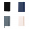 Bloc-notes 100 feuilles couvertures rigides avec élastique à offrir