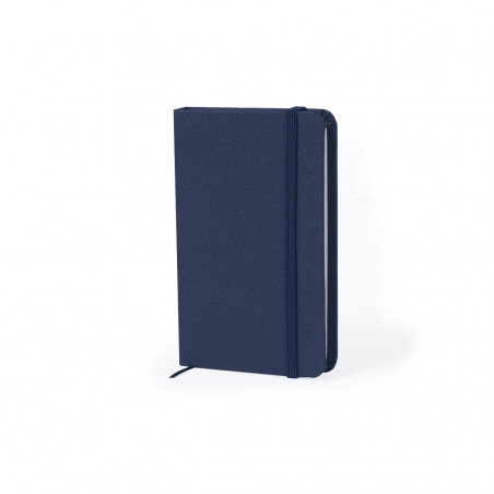 Bloc-notes 100 feuilles couvertures rigides avec élastique à offrir