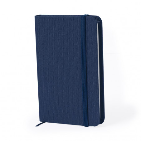 Bloc-notes 100 feuilles couvertures rigides avec élastique à offrir