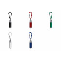 Porte-clés lampe LED avec mousqueton à choisir des couleurs