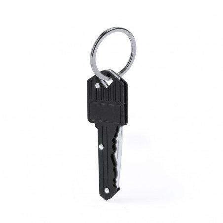 Porte-clés en forme de clé en métal à offrir