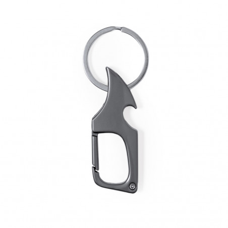 Porte-clés multifonction avec ouvre-bouteille et couteau à offrir