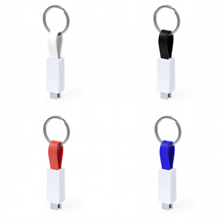 Chargeur porte-clés USB type C à offrir