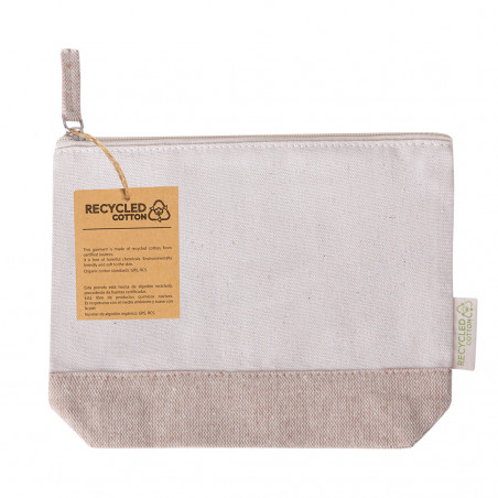 Nécessaire en coton recyclé avec une base de couleurs au choix pour offrir