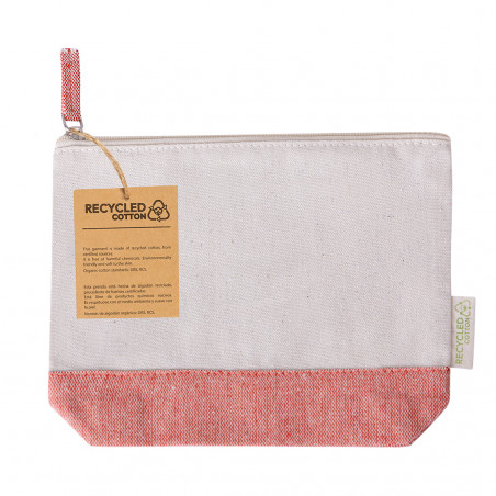 Nécessaire en coton recyclé avec une base de couleurs au choix pour offrir