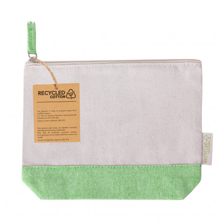 Nécessaire en coton recyclé avec une base de couleurs au choix pour offrir