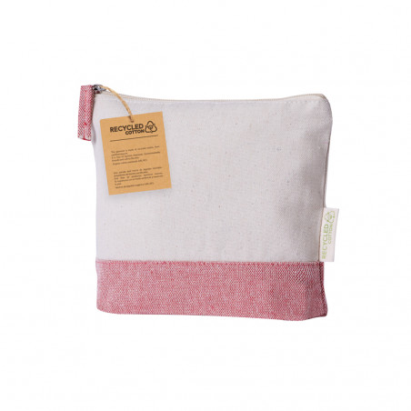 Nécessaire en coton recyclé avec une base de couleurs au choix pour offrir