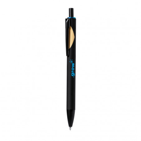 Stylo à bille métallique noir