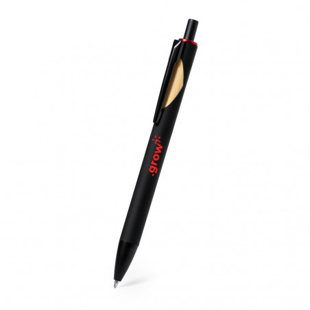 Stylo à bille métallique noir