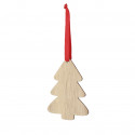Ornement en bois en forme de sapin de Noël