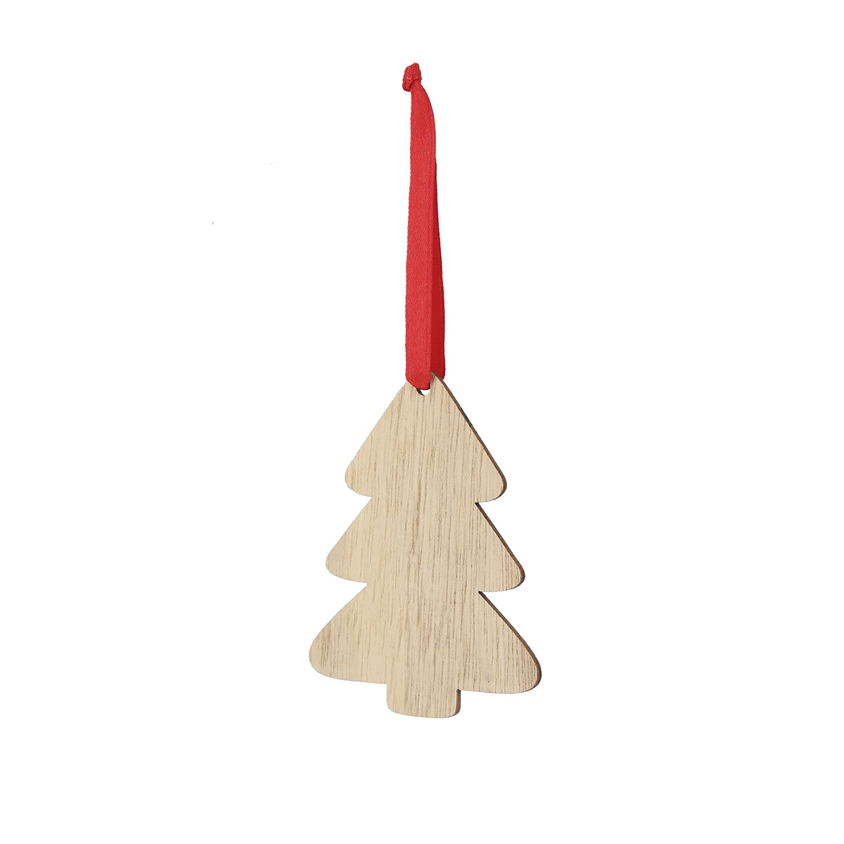 Ornement en bois en forme de sapin de Noël