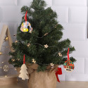 Ornement en bois en forme de sapin de Noël