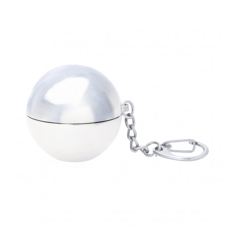 Baume à lèvres rond avec porte-clés