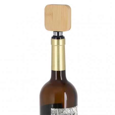 bouchon de vin avec ouvre-bouteille