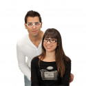 Lunettes de Martyn sans verre