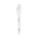 Stylo avec lampe de poche blanche