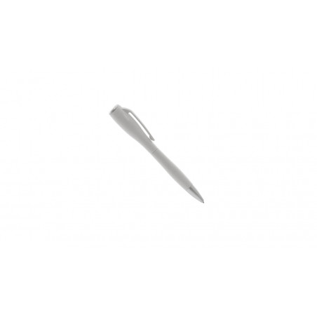 Stylo avec lampe de poche blanche