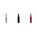 Tire-bouchon en forme de bouteille de vin avec une partie arrière magnétique Détail original, utile et décoratif pour les