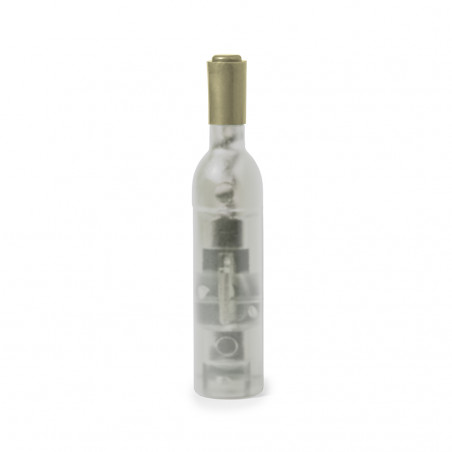 Tire-bouchon en forme de bouteille de vin avec une partie arrière magnétique Détail original, utile et décoratif pour les