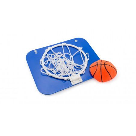 Balle et panier de basketball